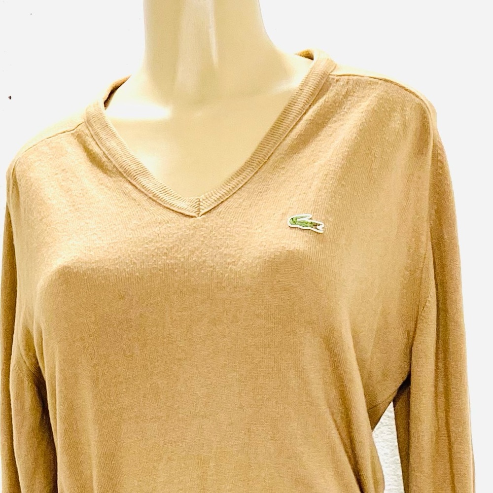 🐊 Lacoste V-neck Boyfriend sweater - Picture 9 of 9